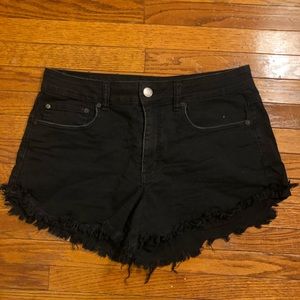 AE black shorts